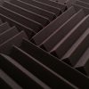 ۱۲-Pack-of-12x12x2-Inch-Acoustical-Wedge-Foam-Panels-for-Sound-Studio-Home-Theater-Soundproofing-Charcoal-Grey