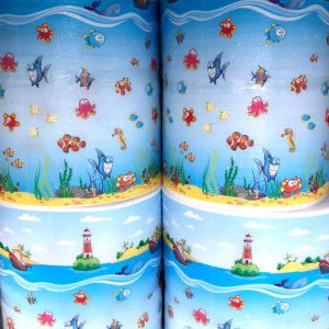 دیوارپوش مهدکودک طرح اقیانوس