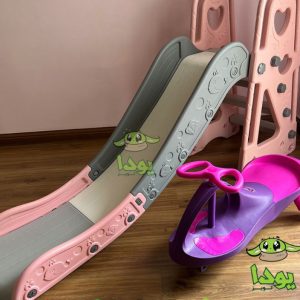سرسره کودک مدل هپی رنگ بنفش
